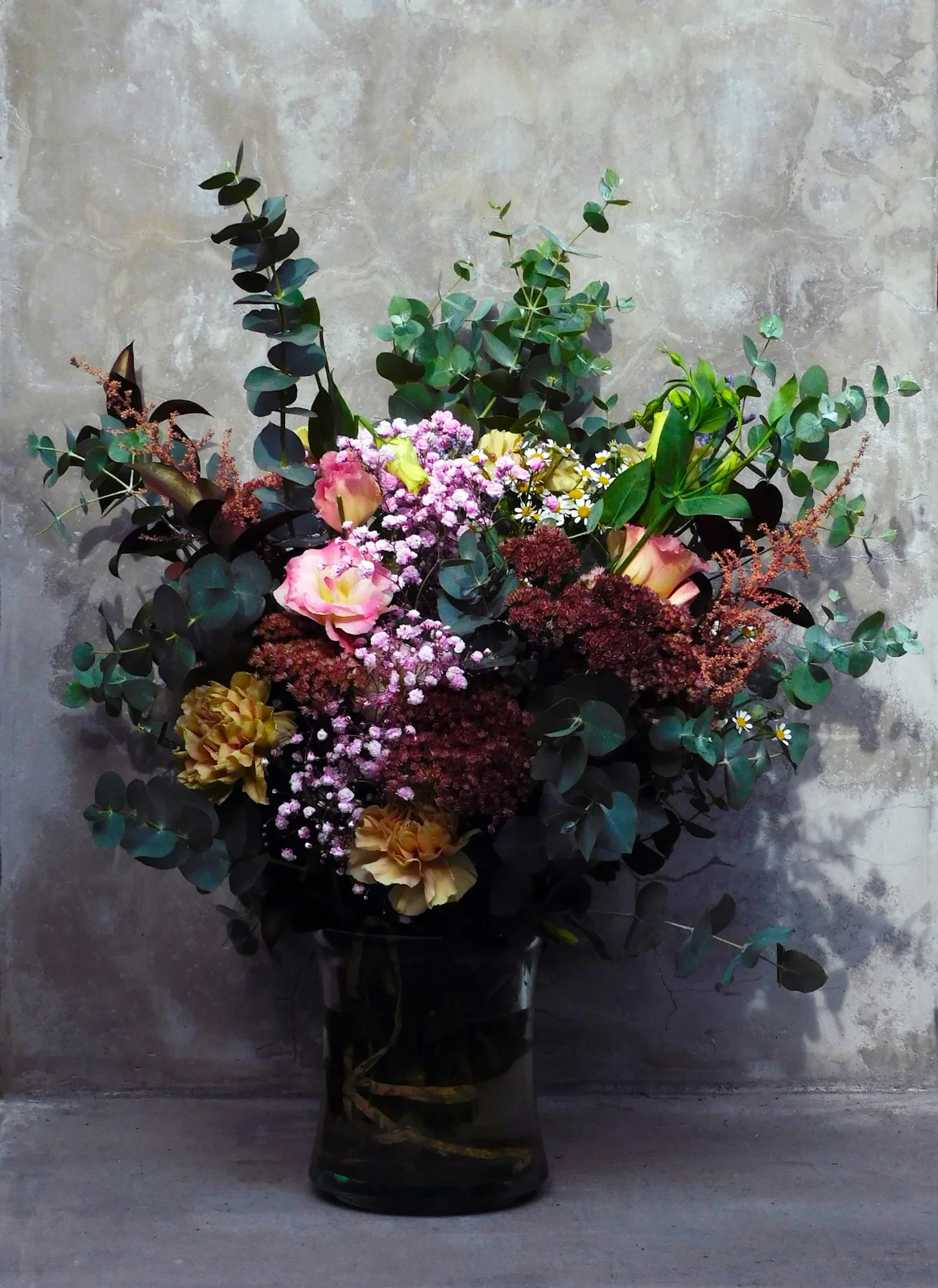 Fireside Autumn Vase